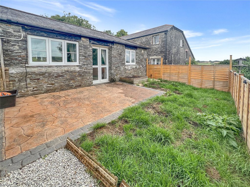 2 bed semi-detached house for sale in The Shippen, Tremeale Barns, Daws House, Launceston PL15, £205,000