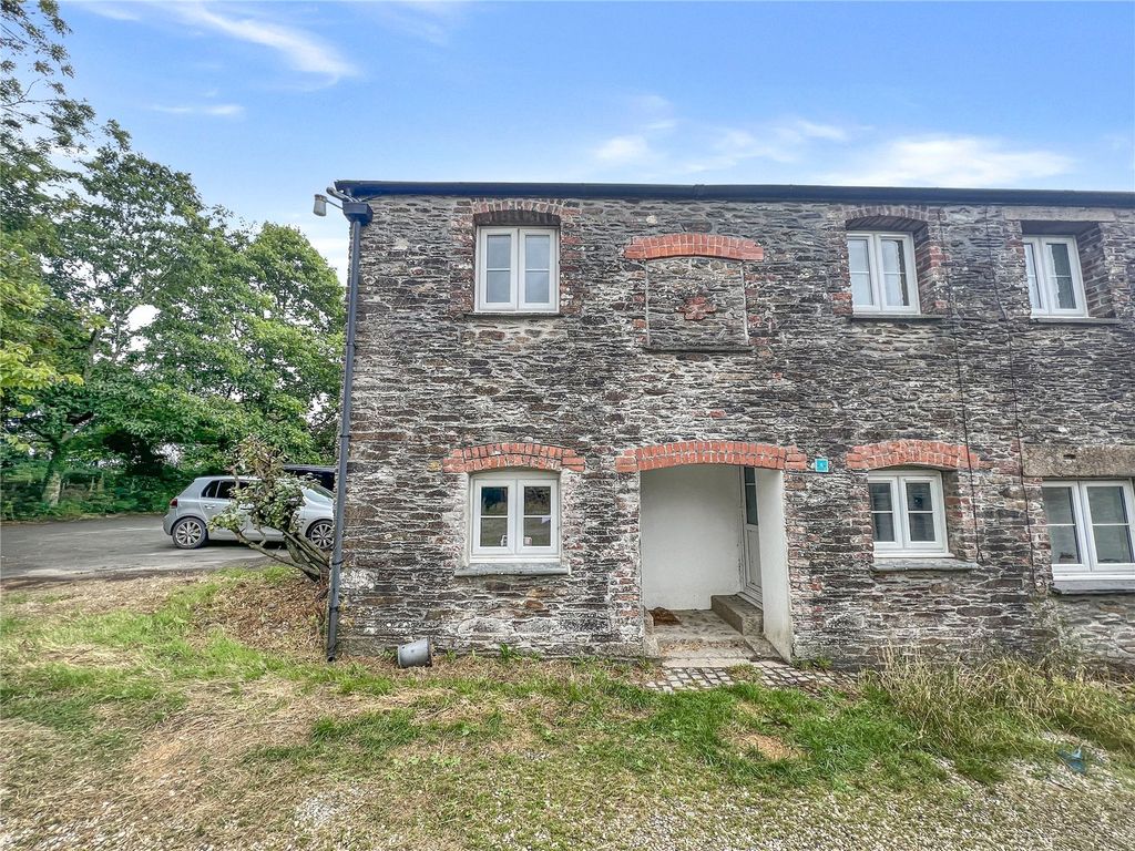 1 bed end terrace house for sale in Pillar Barn, Tremeale Barns, Daws House, Launceston PL15, £130,000