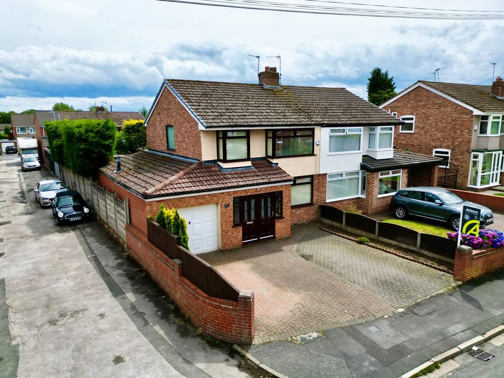 3 bed semi-detached house for sale in Coylton Avenue, Rainhill, Prescot L35, £269,000