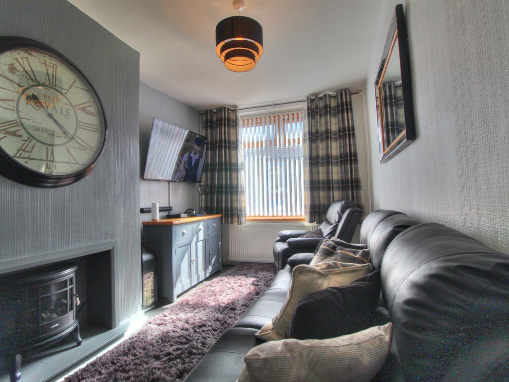 2 bed terraced house for sale in Duffryn Terrace, Elliots Town, New Tredegar NP24, £120,000