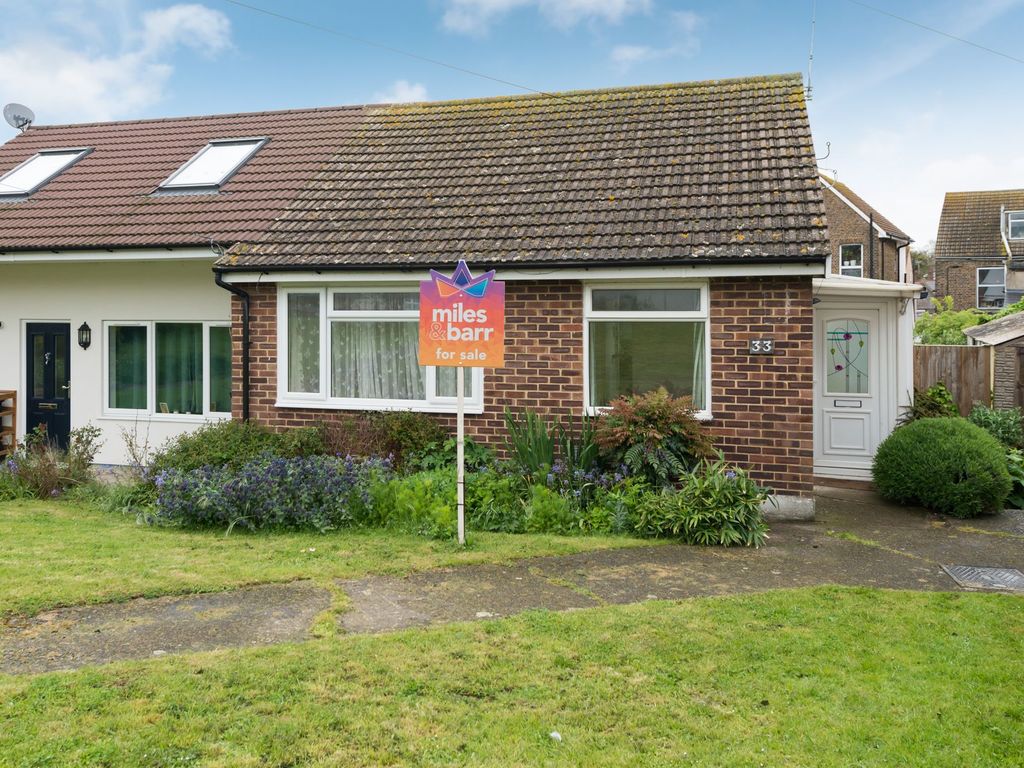 2 bed semi-detached bungalow for sale in Central Road, Ramsgate CT11, £200,000