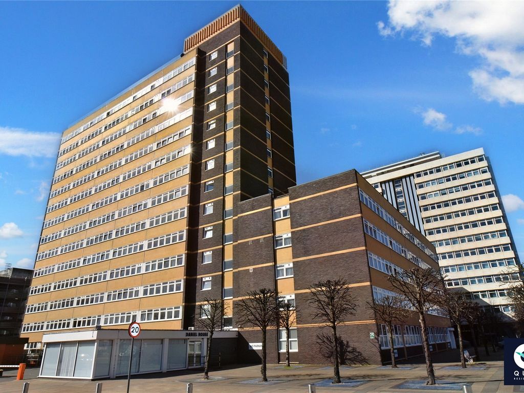 2 bed flat for sale in Daniel House, 31 Trinity Road, Bootle, Liverpool L20, £45,000
