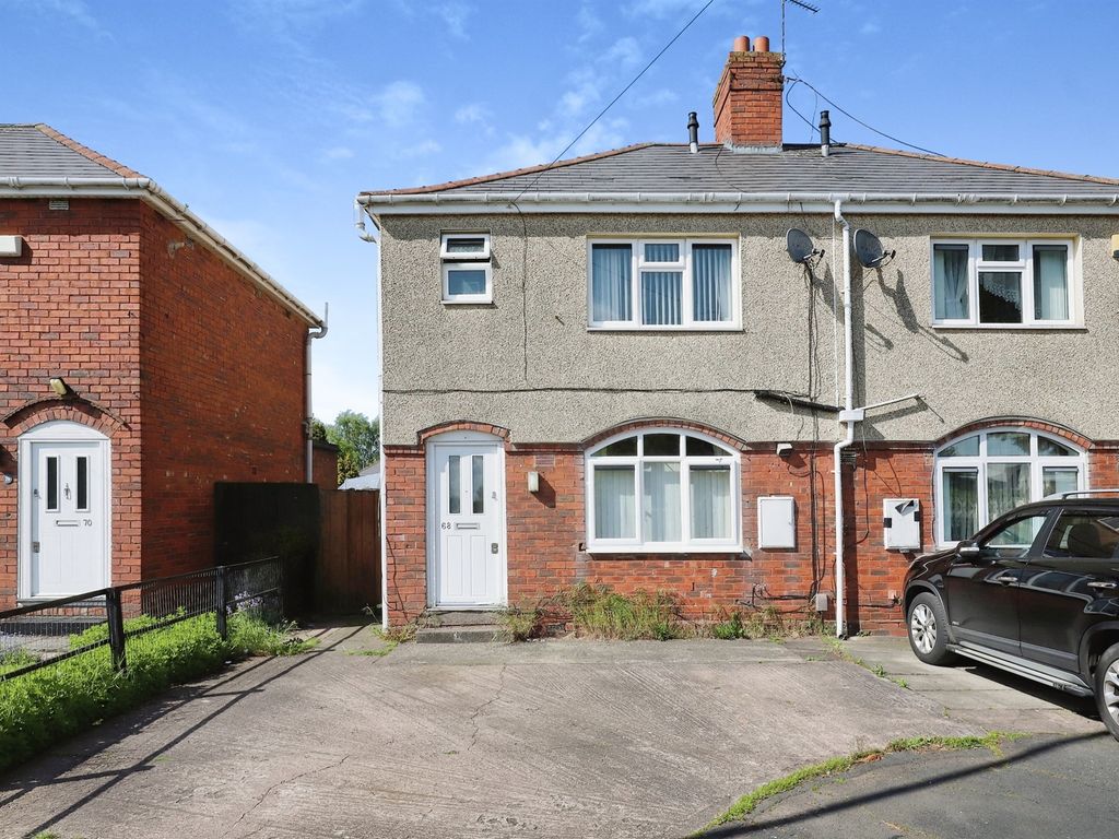 3 bed semi-detached house for sale in Caledonia Road, Parkfields, Wolverhampton WV2, £185,000