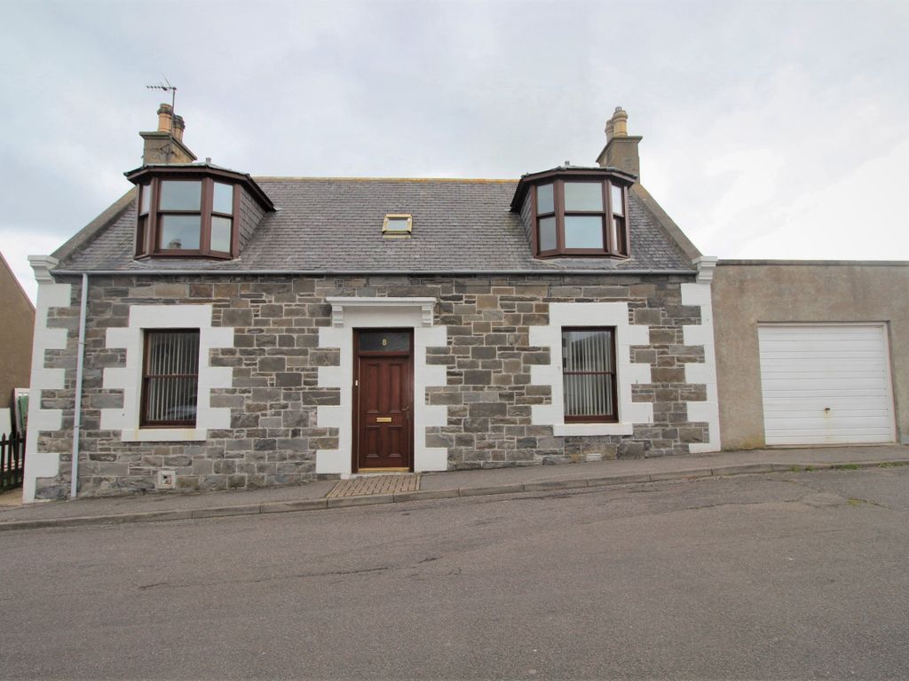 3 bed detached house for sale in Hill Street, Portknockie, Buckie AB56, £185,000