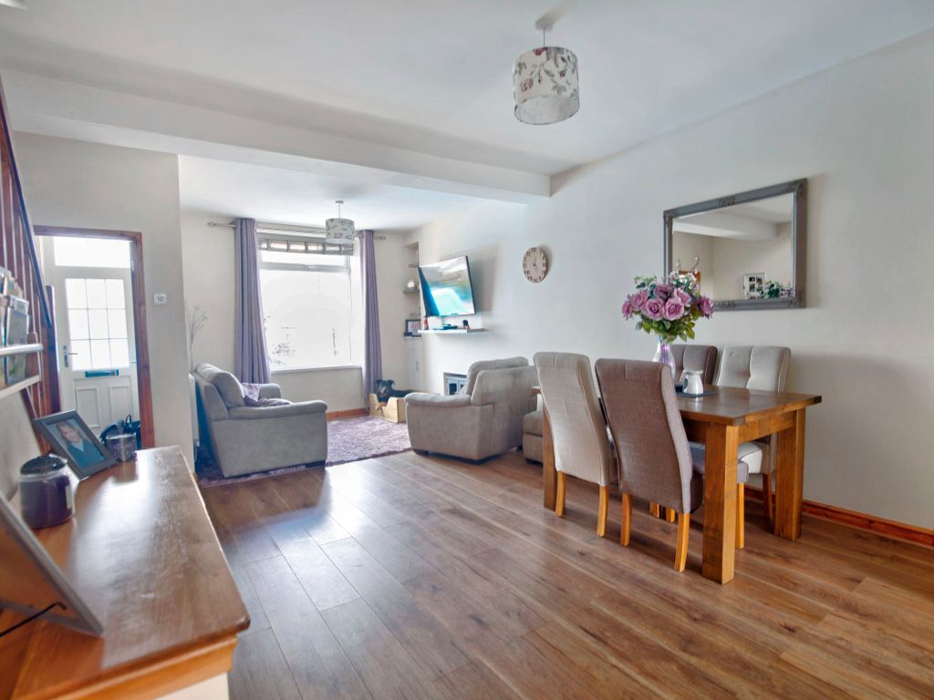 3 bed terraced house for sale in Llwyncelyn Terrace, Nelson, Treharris CF46, £170,000