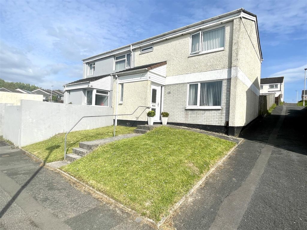 2 bed semi-detached house for sale in Bicton Close, Leigham, Plymouth PL6, £200,000