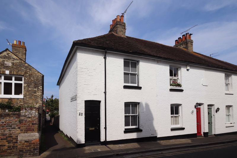 2 bed terraced house for sale in Upper Strand Street, Sandwich CT13, £325,000