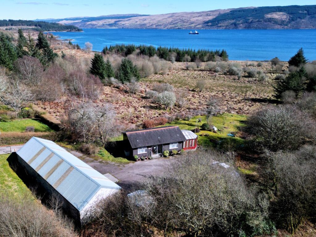 2 bed detached bungalow for sale in Rosneimhidh, Lochgair, By Lochgilphead, Argyll PA31, £195,000
