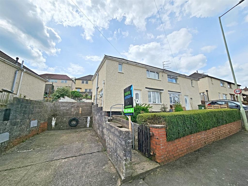 3 bed semi-detached house for sale in Cefn Lane, Glyncoch, Pontypridd CF37, £134,950