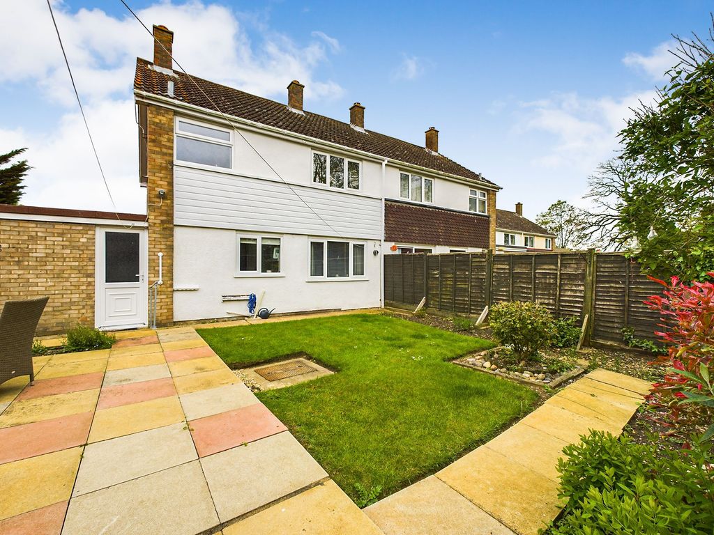 3 bed semi-detached house for sale in Cavendish Close, Sawtry, Cambridgeshire. PE28, £240,000