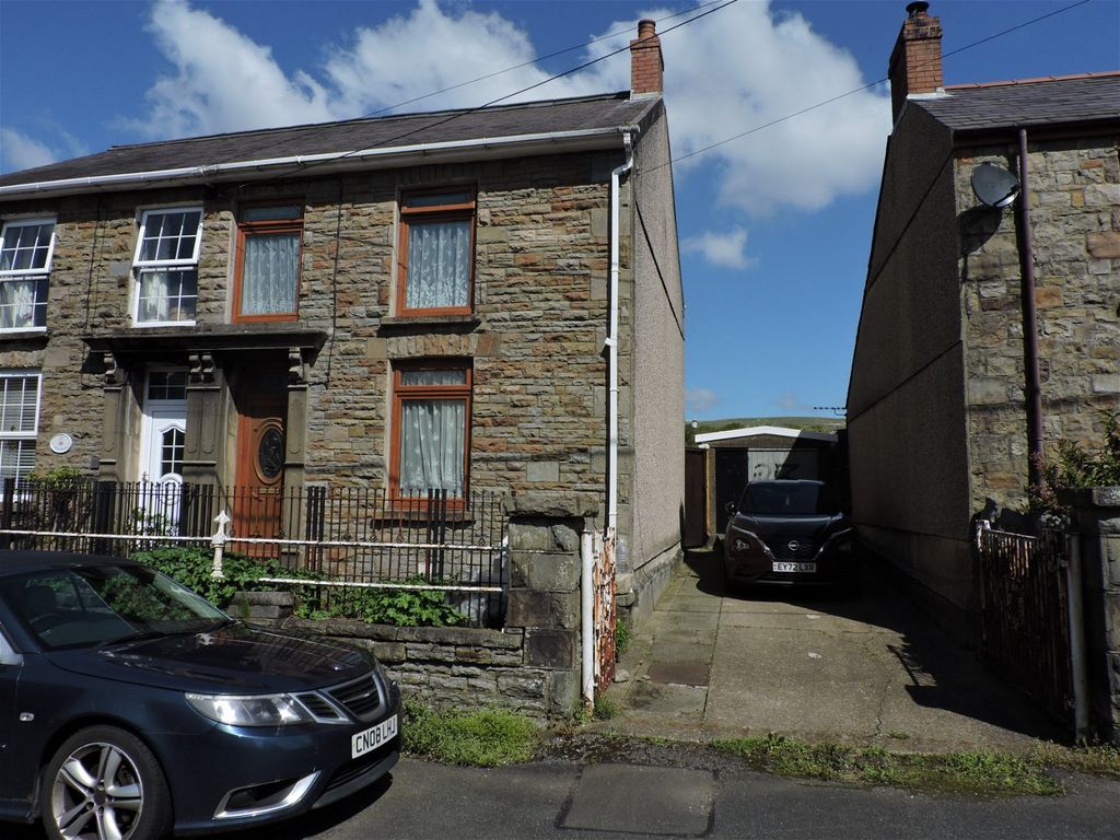 2 bed semi-detached house for sale in Glyn Road, Lower Brynamman, Ammanford SA18, £120,000