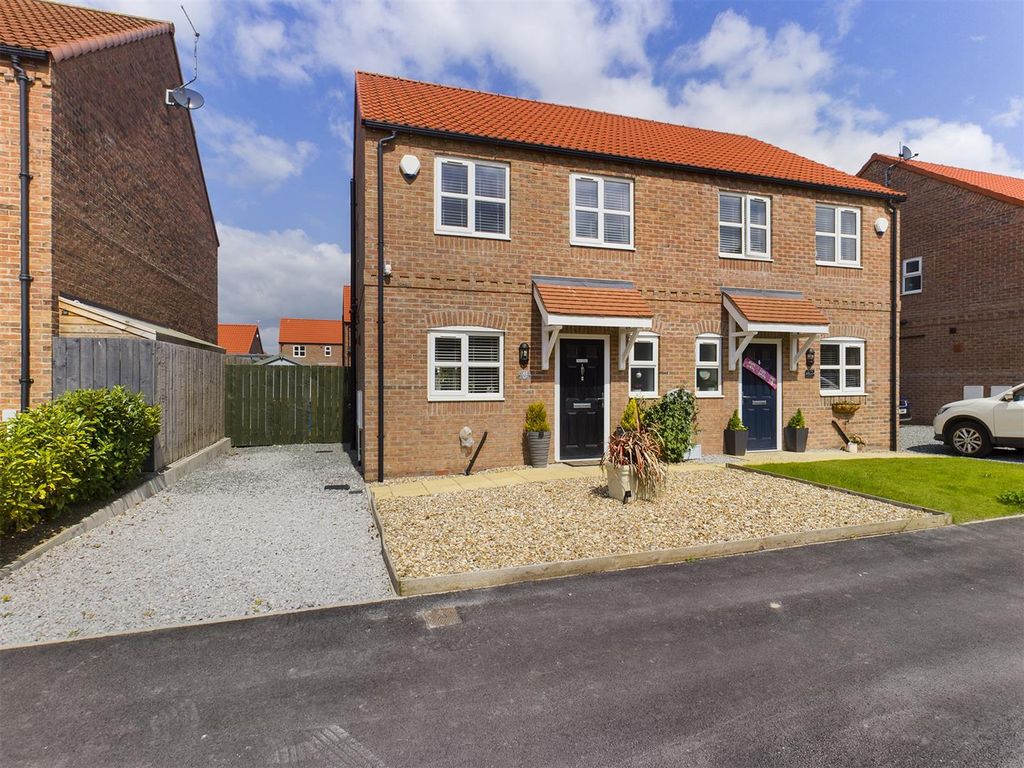 3 bed semi-detached house for sale in New Walk, Driffield YO25, £220,000