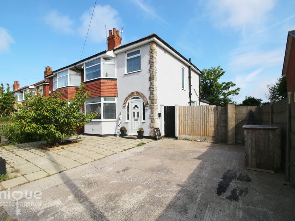 3 bed semi-detached house for sale in Larkholme Avenue, Fleetwood FY7, £154,950
