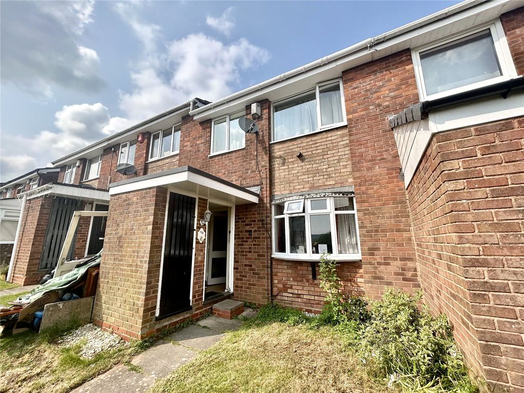 3 bed terraced house for sale in Charnwood Close, Rubery, Rednal, Birmingham B45, £170,000