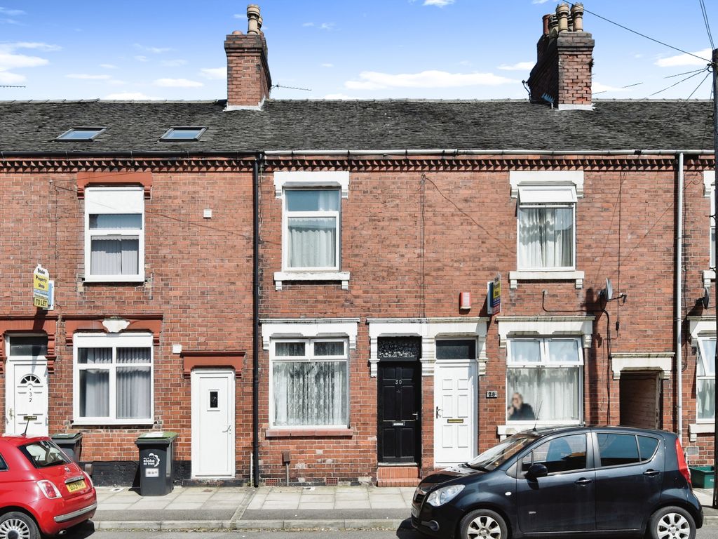 2 bed terraced house for sale in Carlton Road, Shelton, Stoke-On-Trent ST4, £123,500