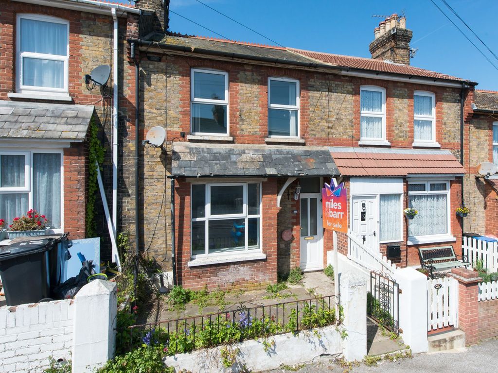 2 bed terraced house for sale in Percy Road, Ramsgate CT11, £180,000