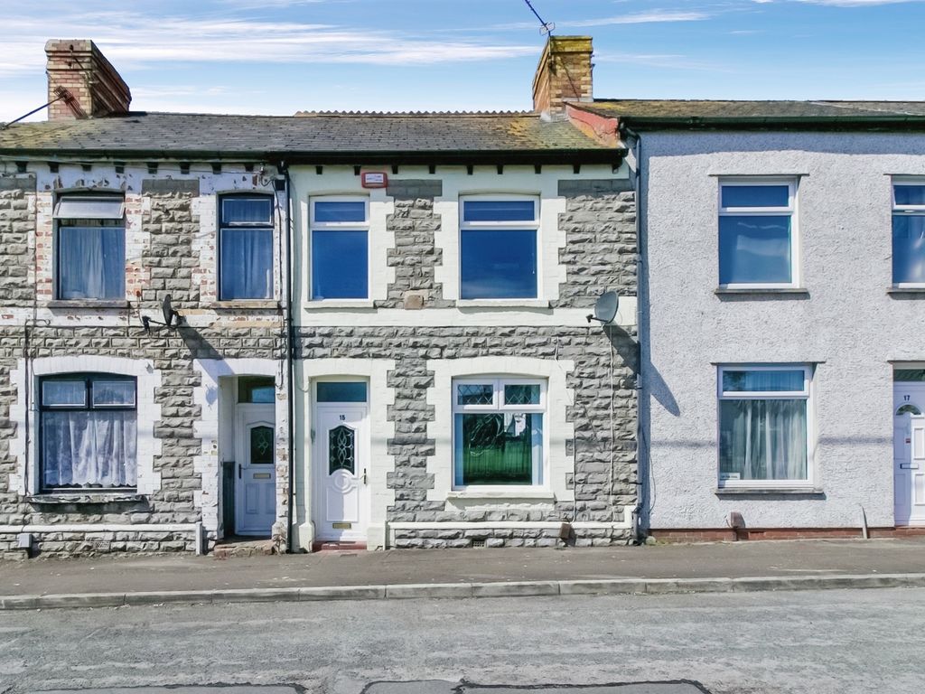 3 bed terraced house for sale in Bassett Street, Barry CF63, £185,000