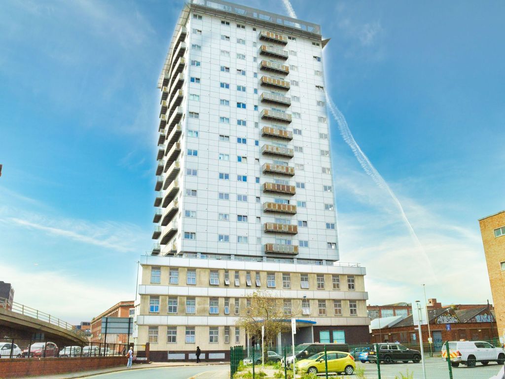 1 bed flat for sale in The Horizon, Navigation Street, Leicester LE1, £60,000