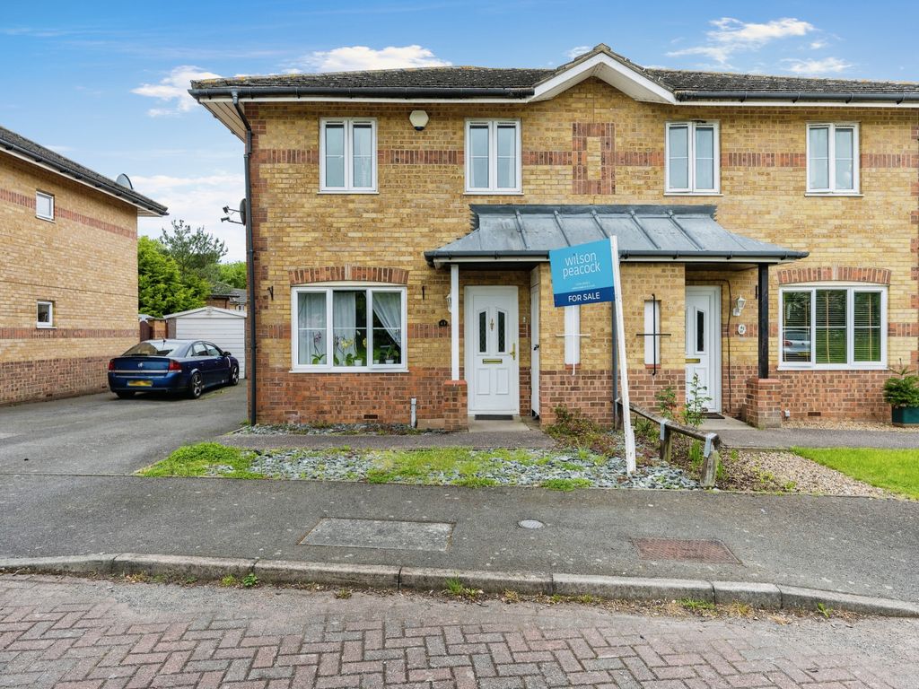 3 bed semi-detached house for sale in Marigold Way, Bedford MK42, £260,000