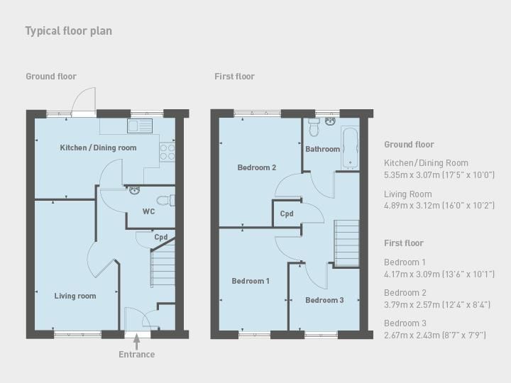 3 bed end terrace house for sale in Plot 86, The Green, Shirley, Solihull B90, £148,000