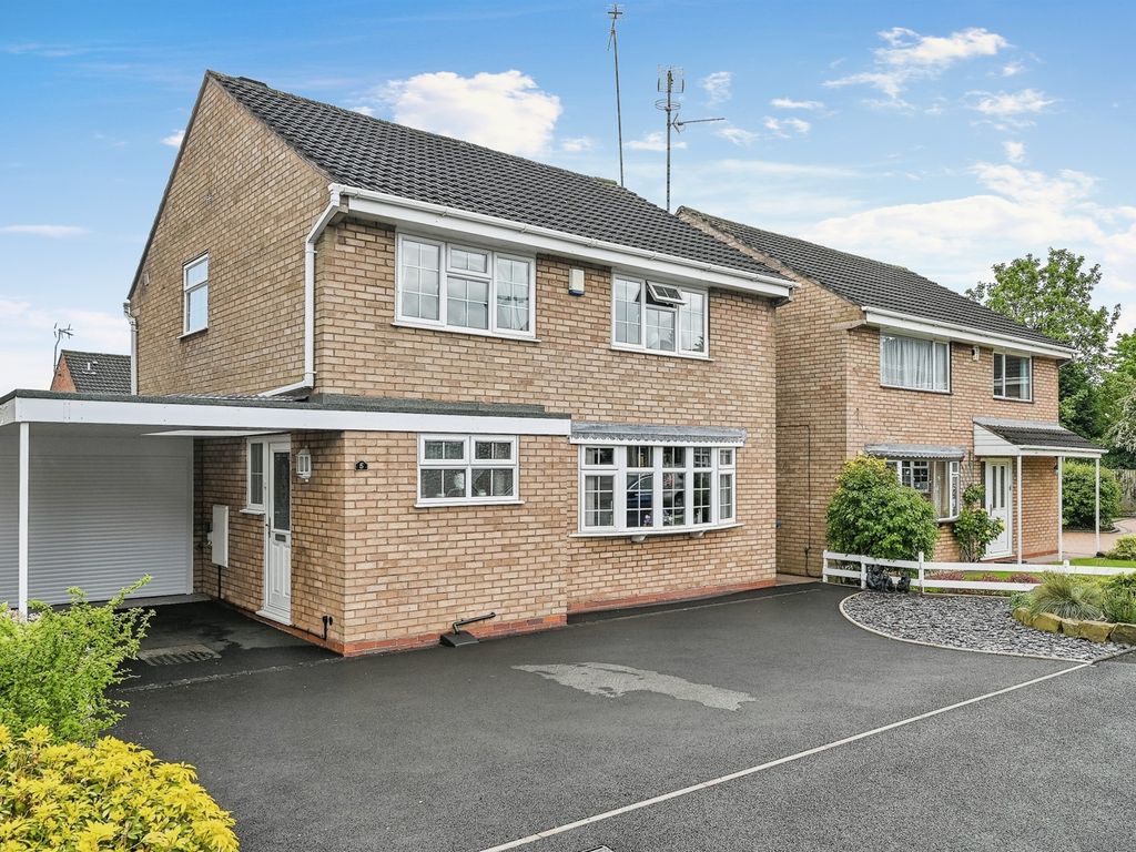 4 bed detached house for sale in Long Meadows, Stafford ST17, £339,500