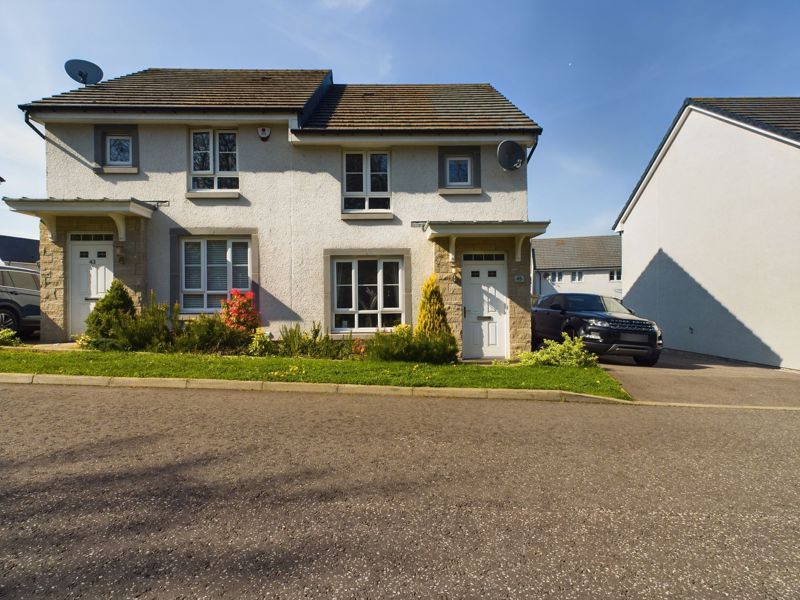 3 bed semi-detached house for sale in Mugiemoss Drive, Bucksburn, Aberdeen AB21, £215,000