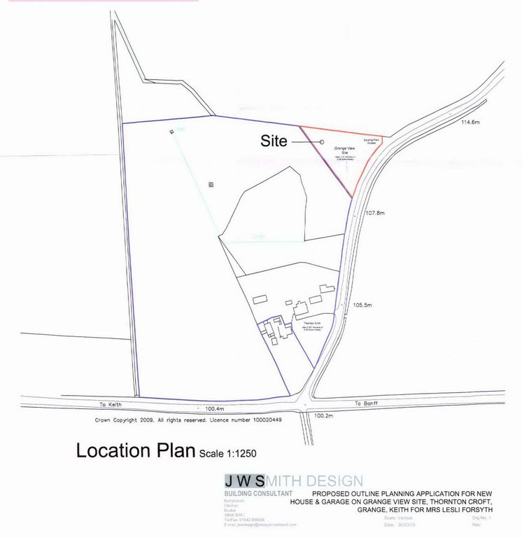 Land for sale in Grange View, Thornton, Keith AB55, £39,950