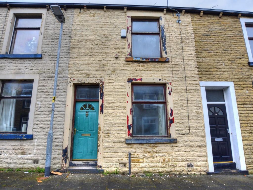 2 bed terraced house for sale in Moore Street, Padiham, Burnley BB12, £40,000