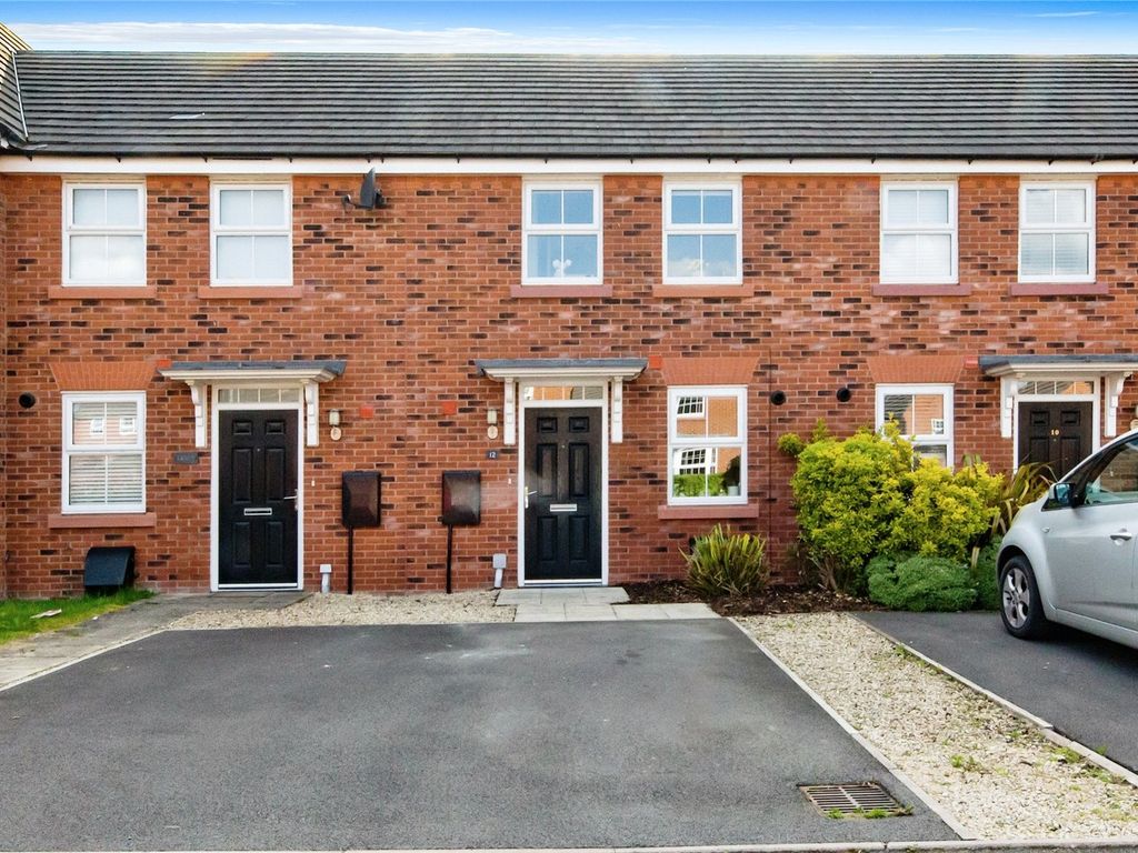 2 bed terraced house for sale in Snow Crest Place, Stapeley, Nantwich, Cheshire CW5, £140,000