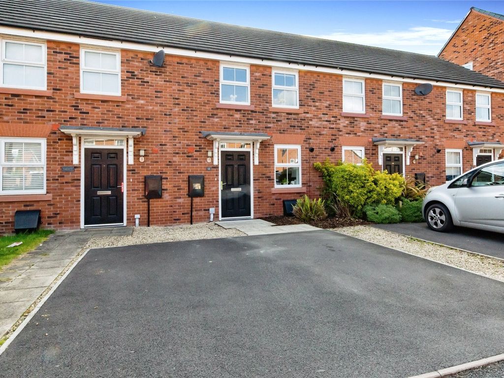 2 bed terraced house for sale in Snow Crest Place, Stapeley, Nantwich, Cheshire CW5, £140,000