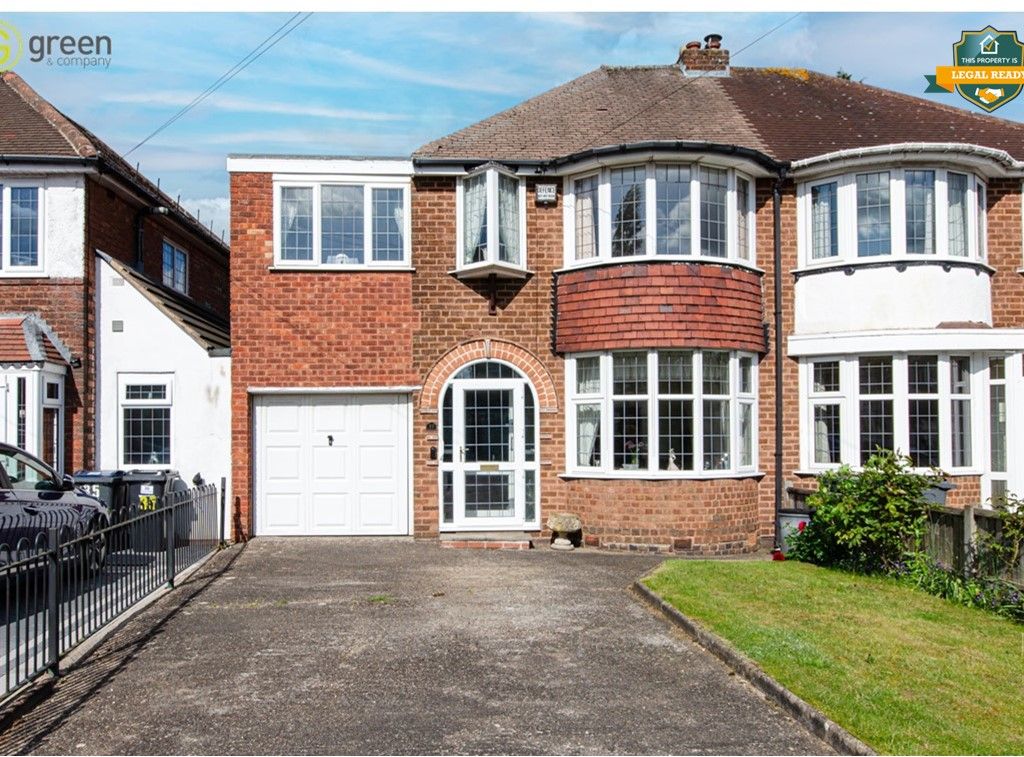 3 bed semi-detached house for sale in George Road, New Oscott, Sutton Coldfield B73, £300,000