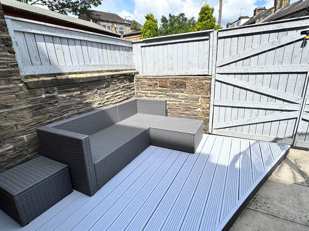 3 bed terraced house for sale in Apperley Road, Apperley Bridge, Bradford BD10, £185,000