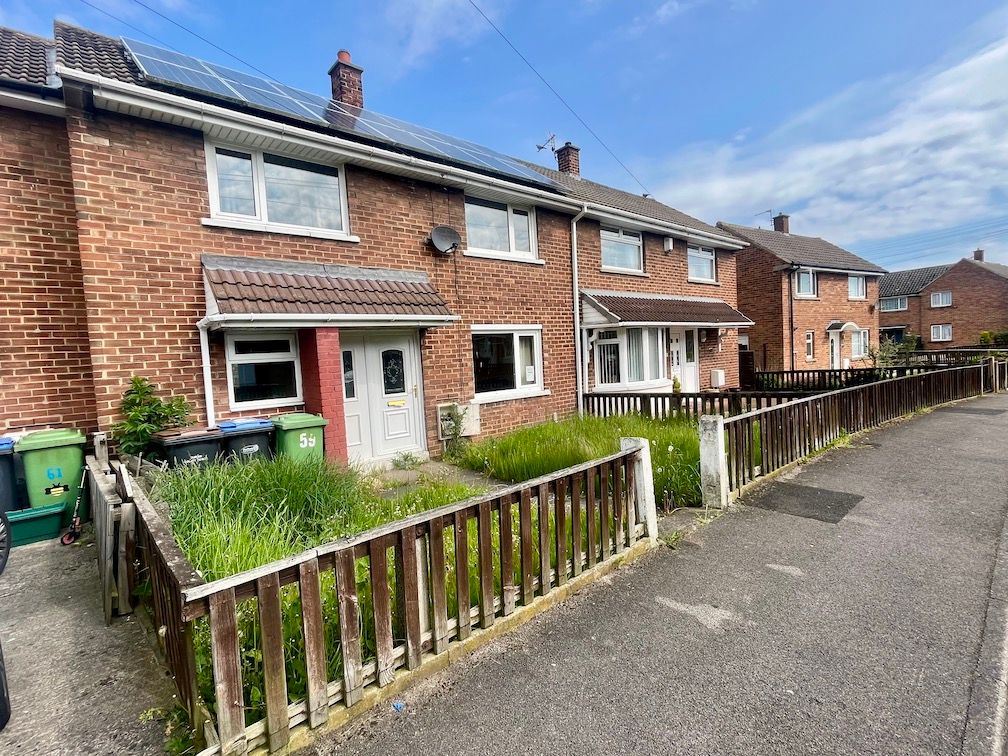 3 bed terraced house for sale in Heath Road, Spennymoor DL16, £65,000