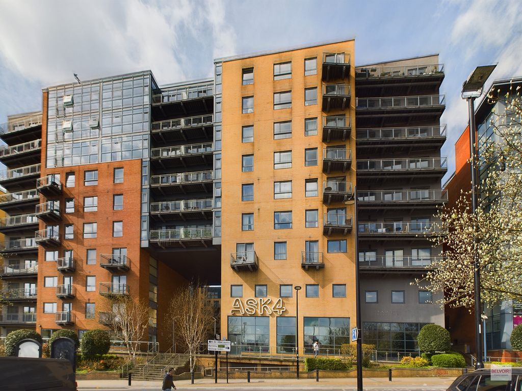 1 bed flat for sale in Fitzwilliam Street, Sheffield S1, £125,000