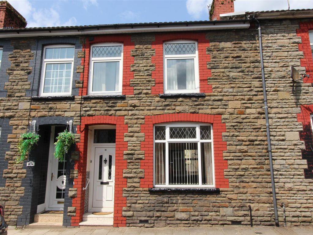 3 bed terraced house for sale in William Street, Abertridwr, Caerphilly CF83, £130,000