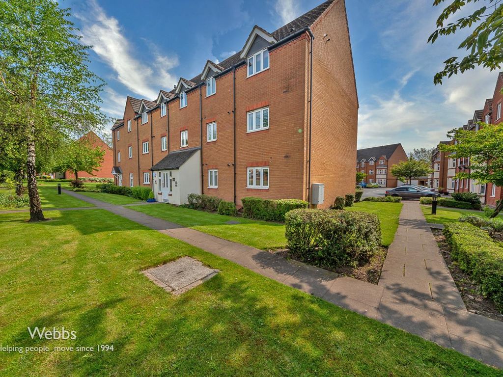 2 bed flat for sale in The Briars, Aldridge, Walsall WS9, £160,000