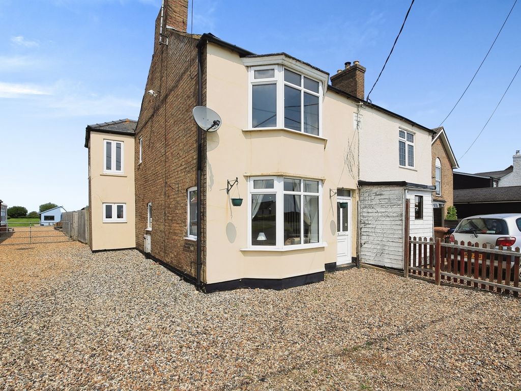 3 bed semi-detached house for sale in Doddington Road, Benwick, March PE15, £170,000
