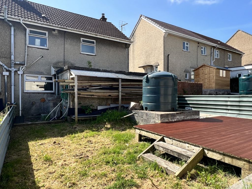 2 bed semi-detached house for sale in Coopers Estate, Tycroes, Ammanford, Carmarthenshire. SA18, £148,500