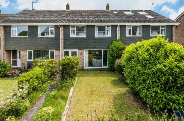 3 bed terraced house for sale in Cotswold Close, Livermead, Torquay, Devon TQ2, £197,750