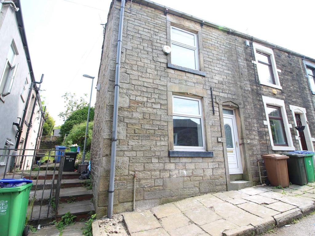 2 bed terraced house for sale in Greenfield Lane, Smallbridge, Rochdale OL16, £110,000