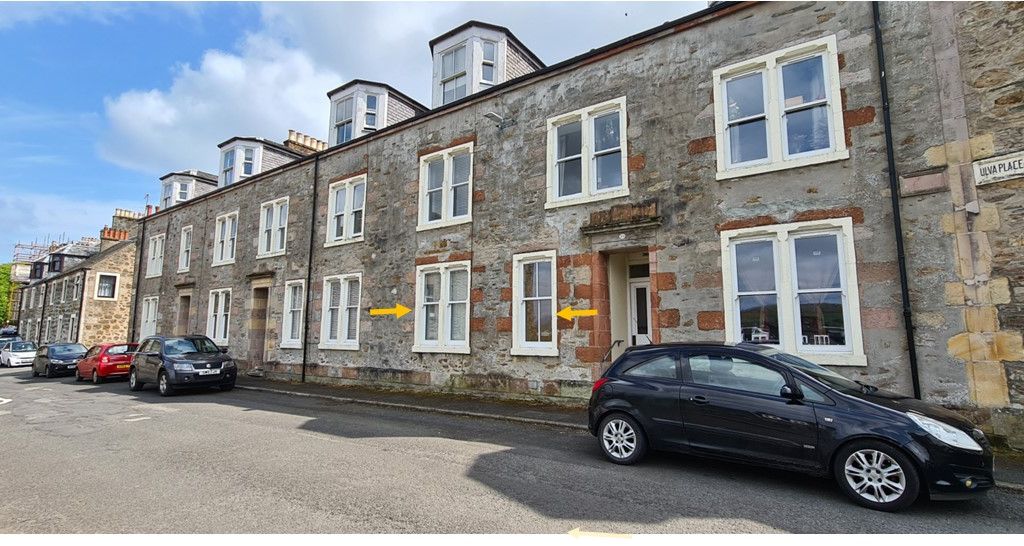 2 bed flat for sale in Castle Street, Port Bannatyne, Isle Of Bute PA20, £75,000