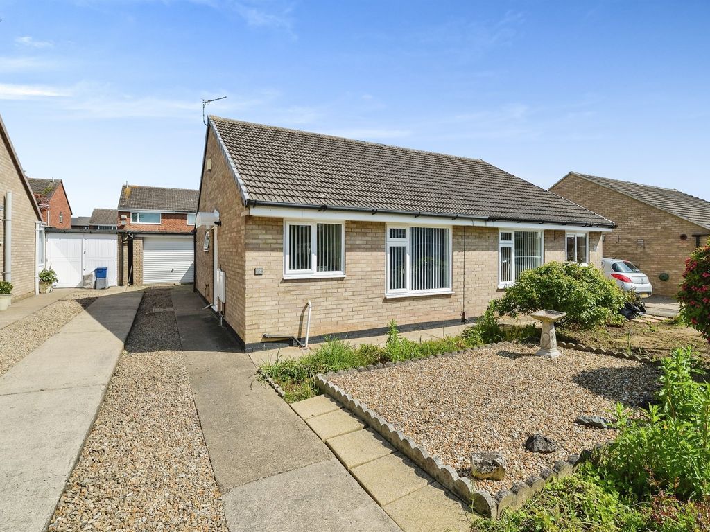 2 bed semi-detached bungalow for sale in Croxton Close, Stockton-On-Tees TS19, £135,000