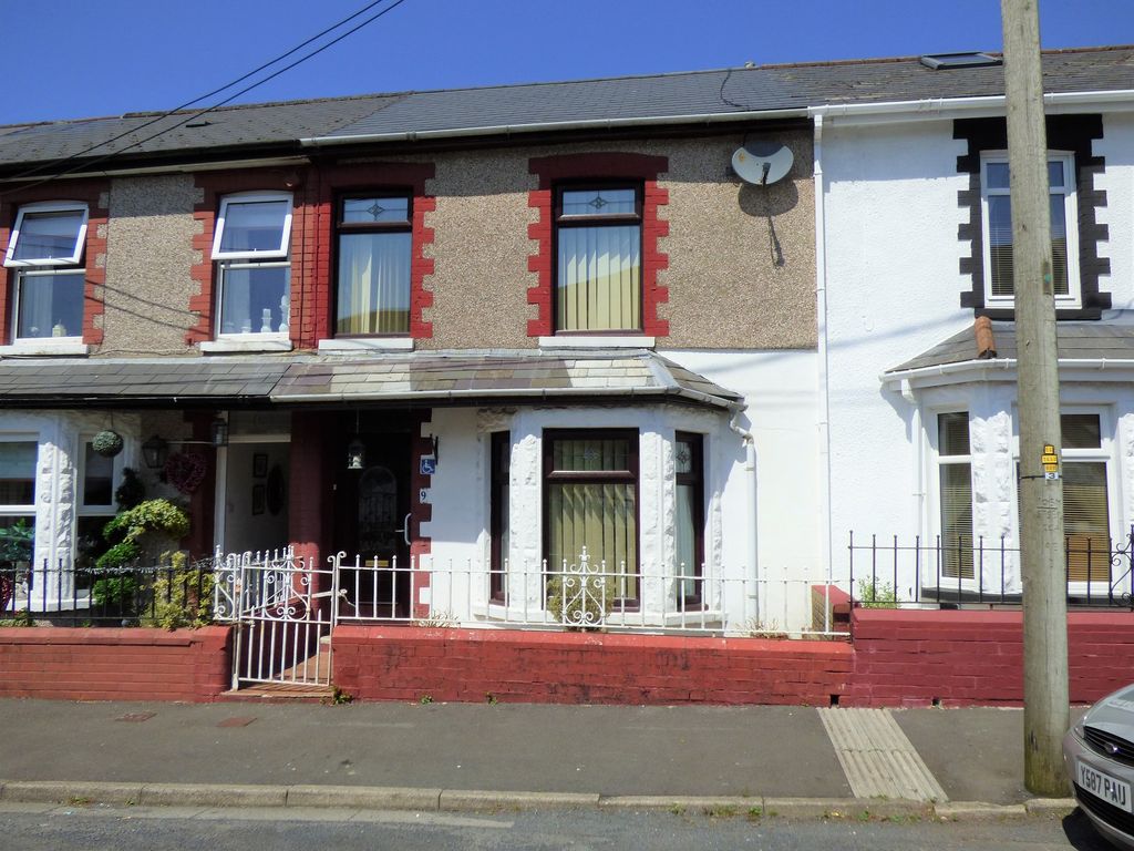 3 bed terraced house for sale in Gwendoline Street, Nantymoel, Bridgend. CF32, £115,000