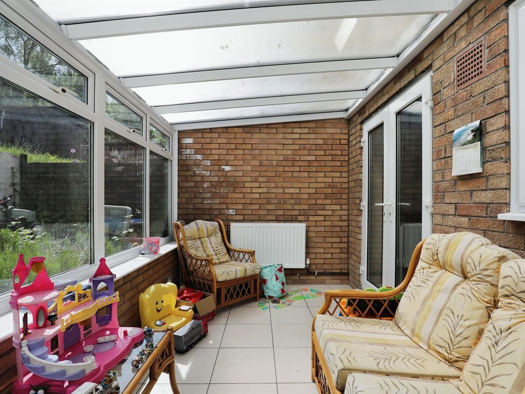 2 bed end terrace house for sale in Rhiw'r Ddar, Taffs Well, Cardiff CF15, £200,000