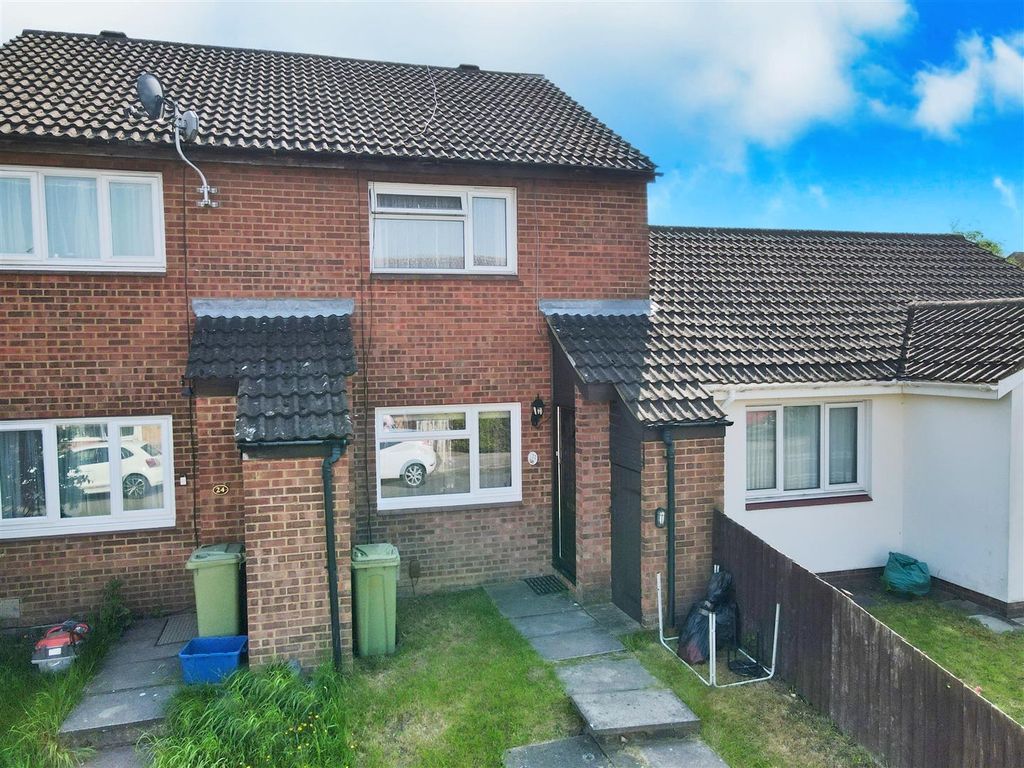 2 bed terraced house for sale in Downland, Two Mile Ash, Milton Keynes MK8, £234,995