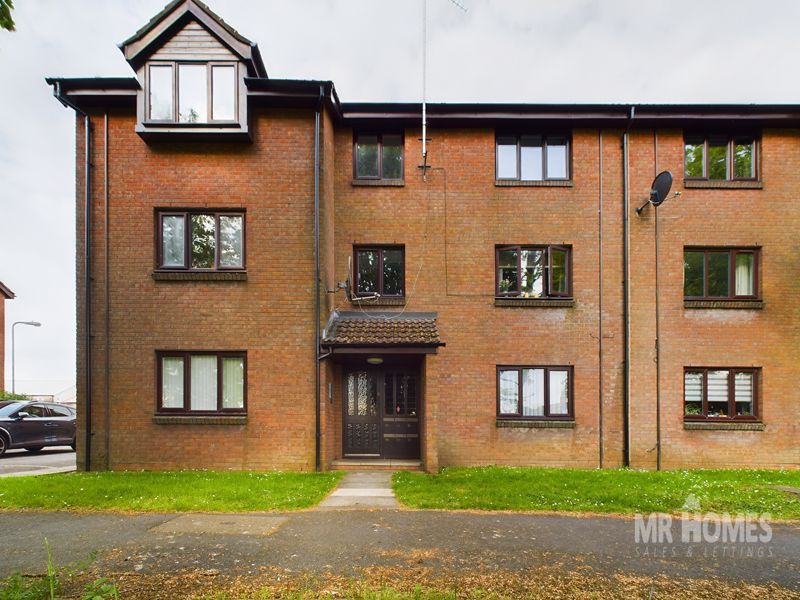 2 bed flat for sale in Harlequin Court, Newport Road, Roath CF24, £125,000