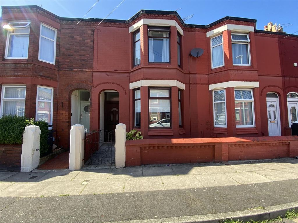 3 bed terraced house for sale in Royton Road, Waterloo, Liverpool L22, £210,000