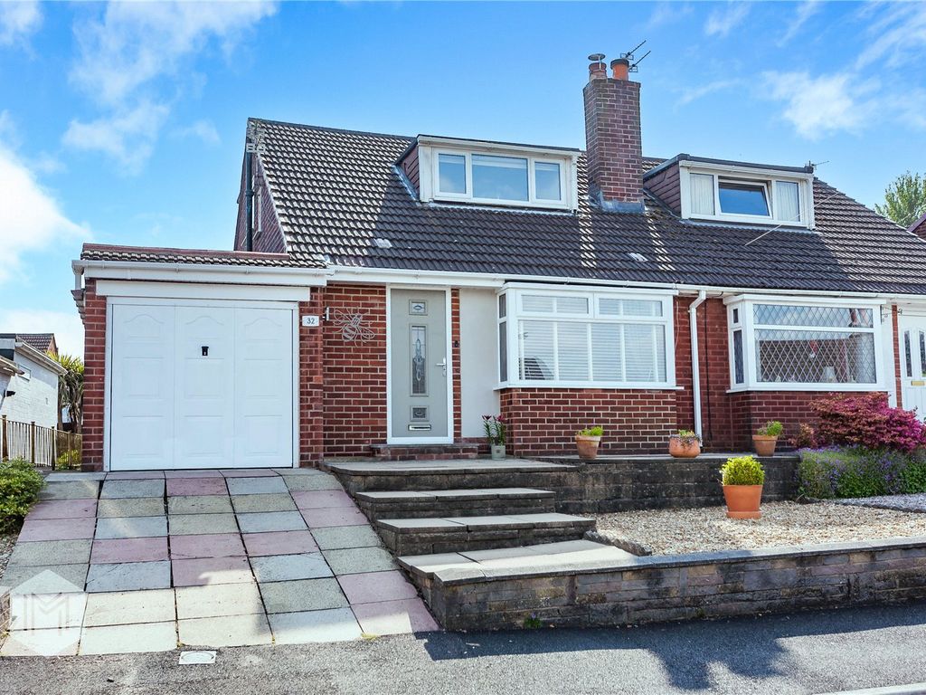 2 bed semi-detached house for sale in Castlecroft Avenue, Blackrod, Bolton, Greater Manchester BL6, £225,000