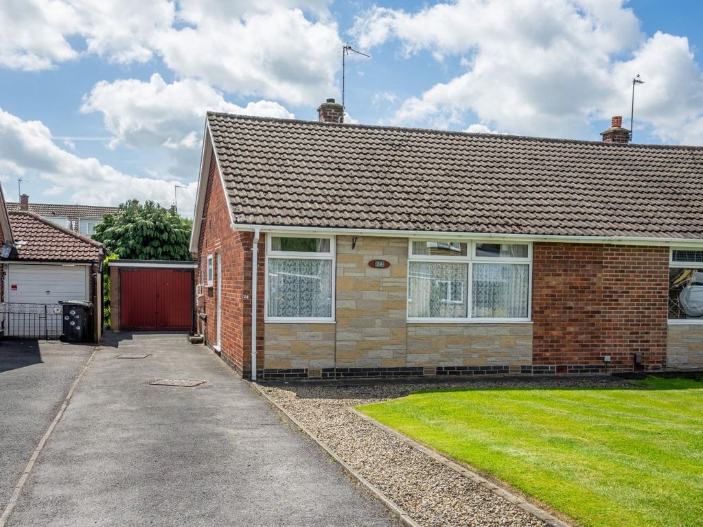 2 bed semi-detached bungalow for sale in Orchard Way, Dringhouses, York YO24, £240,000
