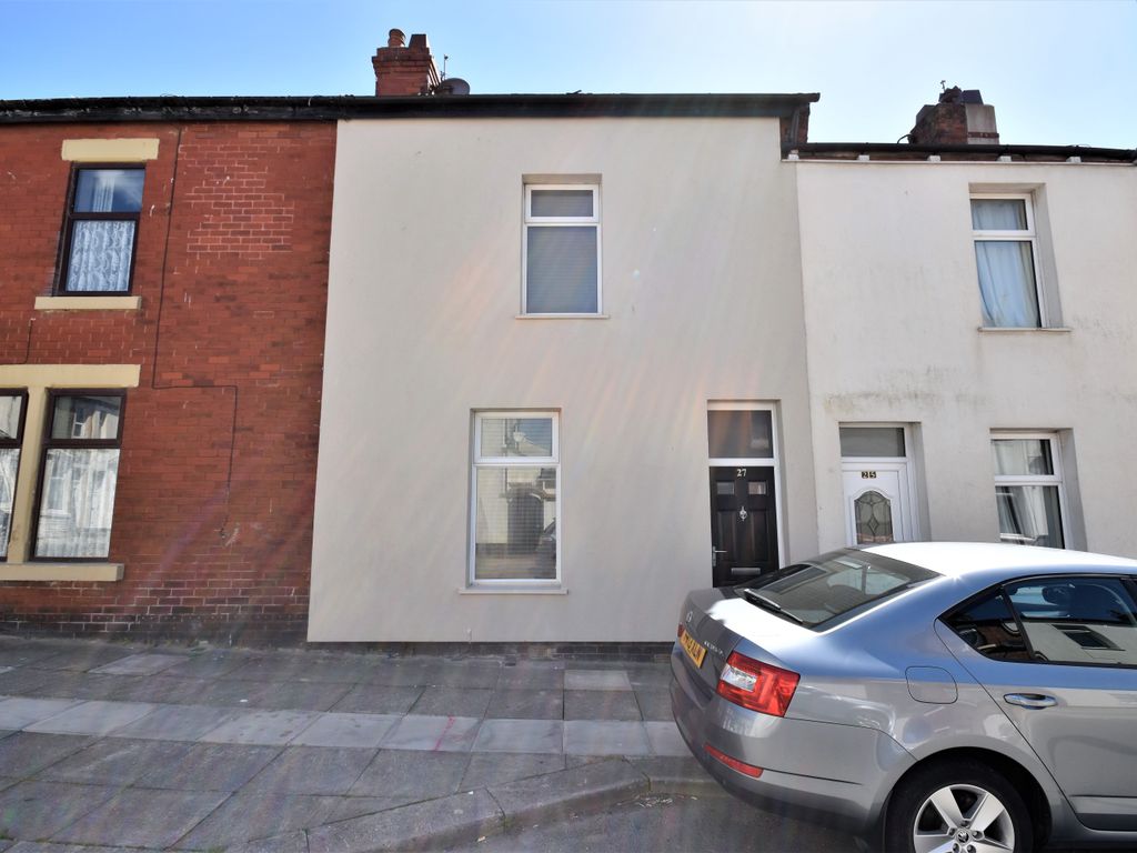2 bed terraced house for sale in Anderson Street, Blackpool FY1, £90,000